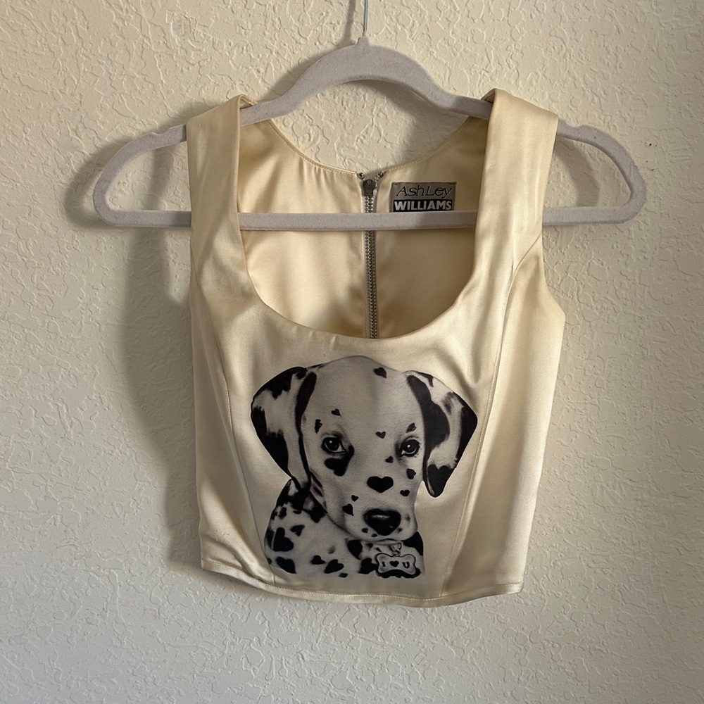 Rare Ashley Williams “i <3 U” Corset